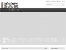 Tablet Screenshot of isar-television.com